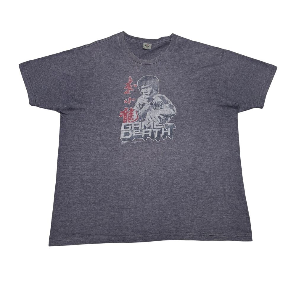 Vintage Y2K Bruce Lee Game of Death T Shirt Men's Medium Martial Arts Karate